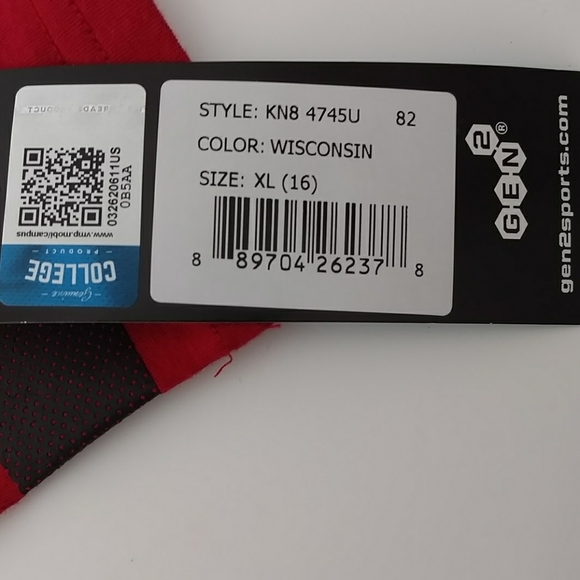 NCAA by Outerstuff Girls Fan-tastic 3/4 Sleeve Tee - Picture 5 of 7